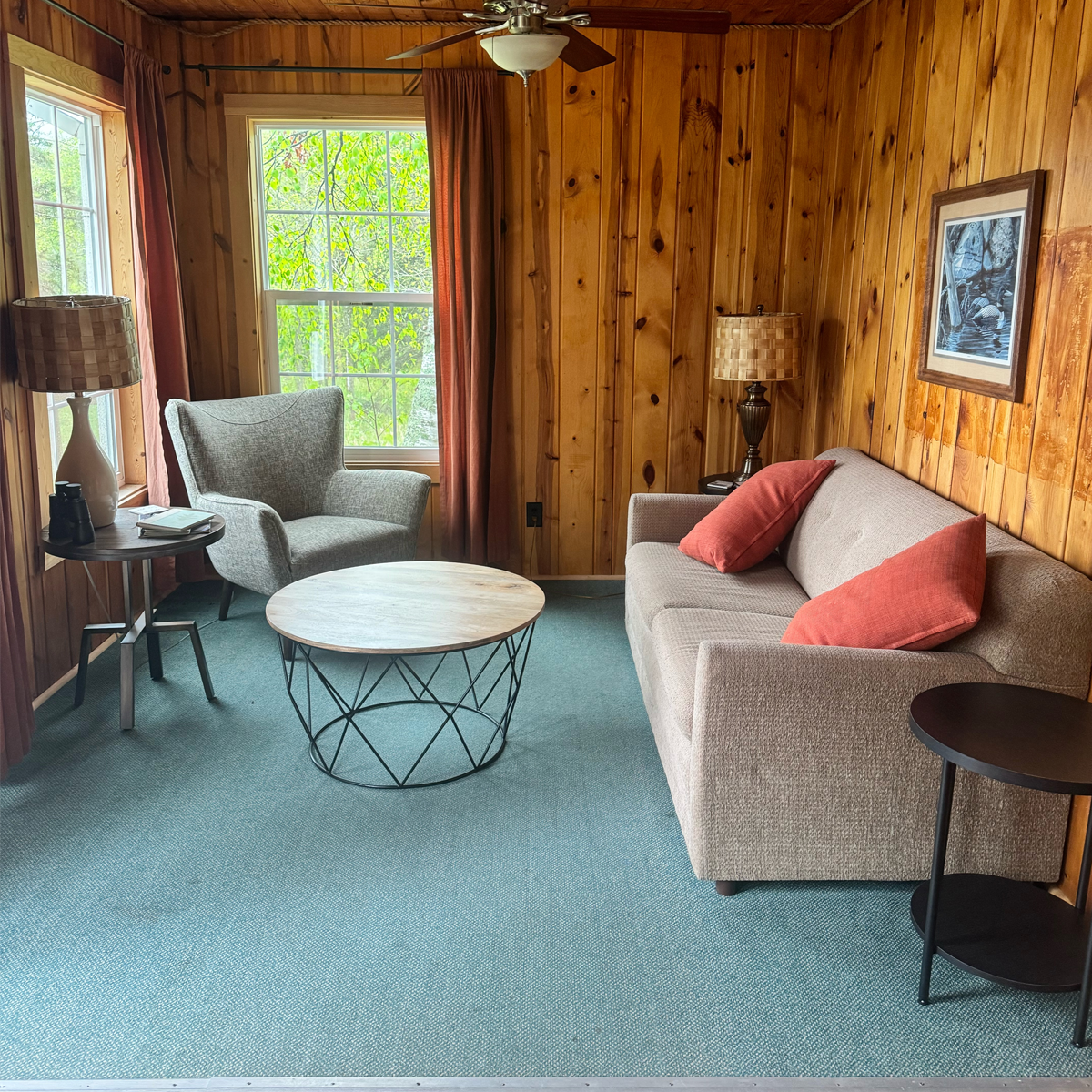 Cabin 1 Living Room